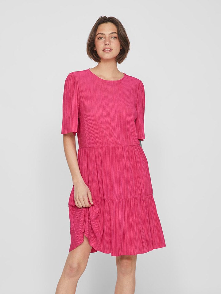 Vila Jurk roze goedkoop kopen limango