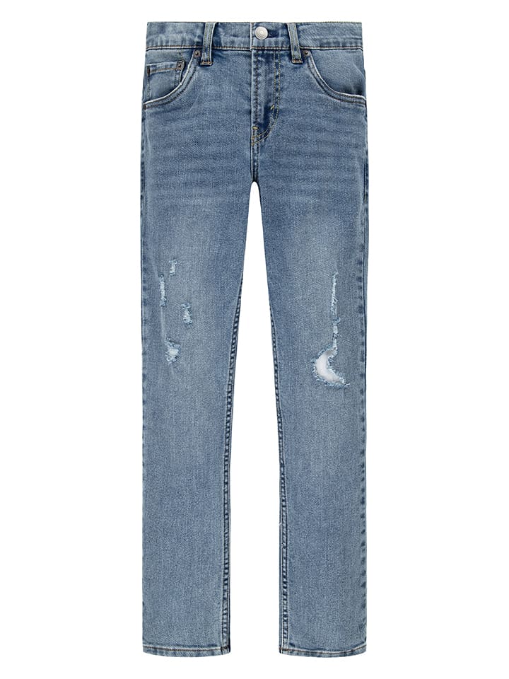 Spijkerbroek - slim fit - blauw