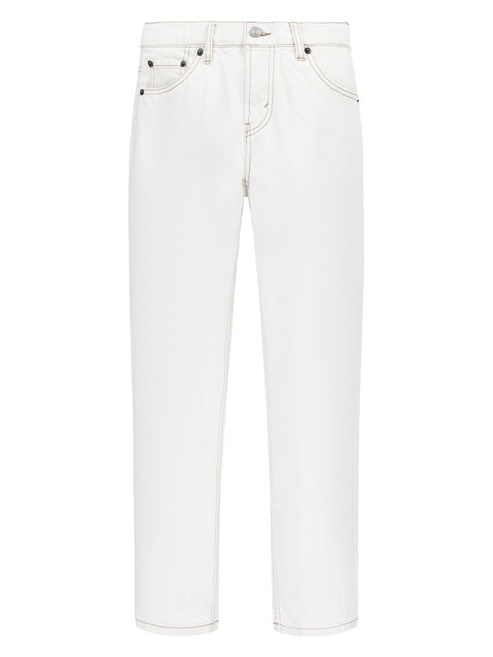 Spijkerbroek - tapered fit - wit