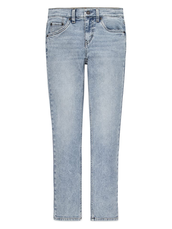 Dżinsy - Skinny fit - w kolorze niebieskim