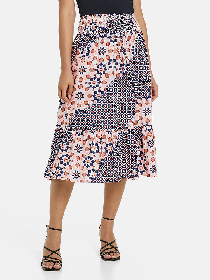 Gerry Weber Rok donkerblauw rose goedkoop kopen limango