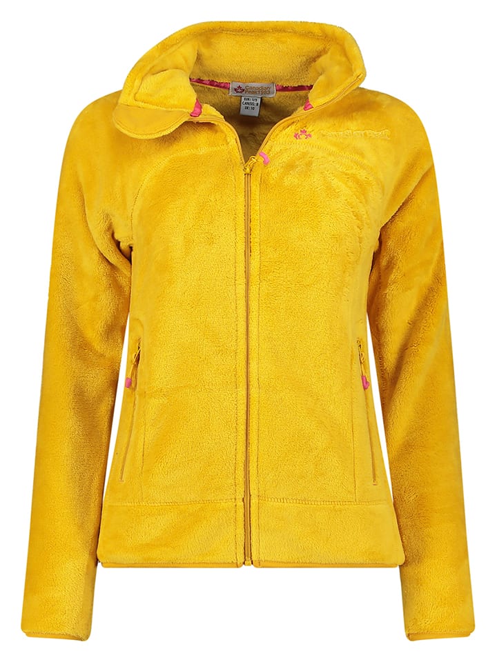 Fleece jas "Udilas" geel