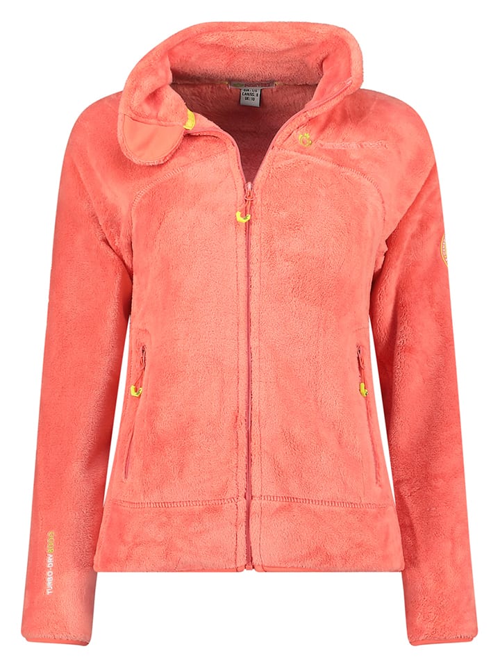 Fleecejacke "Udilas" in Lachs