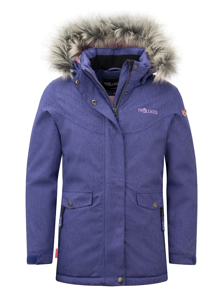 Parka "Oslo XT" w kolorze fioletowym