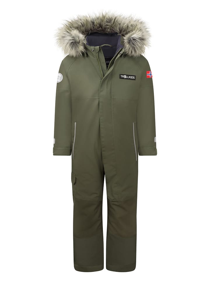 Kombinezon zimowy "Kirkenes" w kolorze khaki