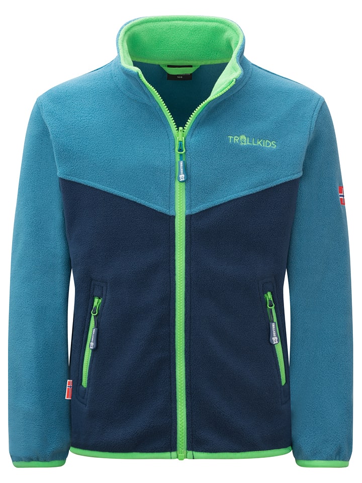 Kurtka polarowa "Oppdal XT" w kolorze granatowo-niebieskim