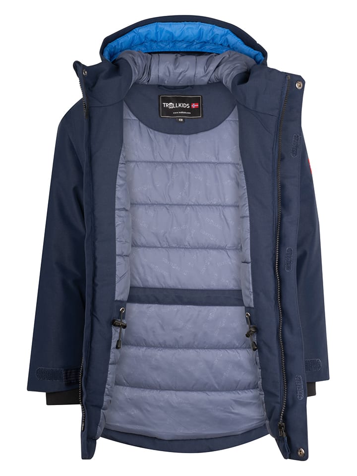 Parka "Harstad" w kolorze granatowym