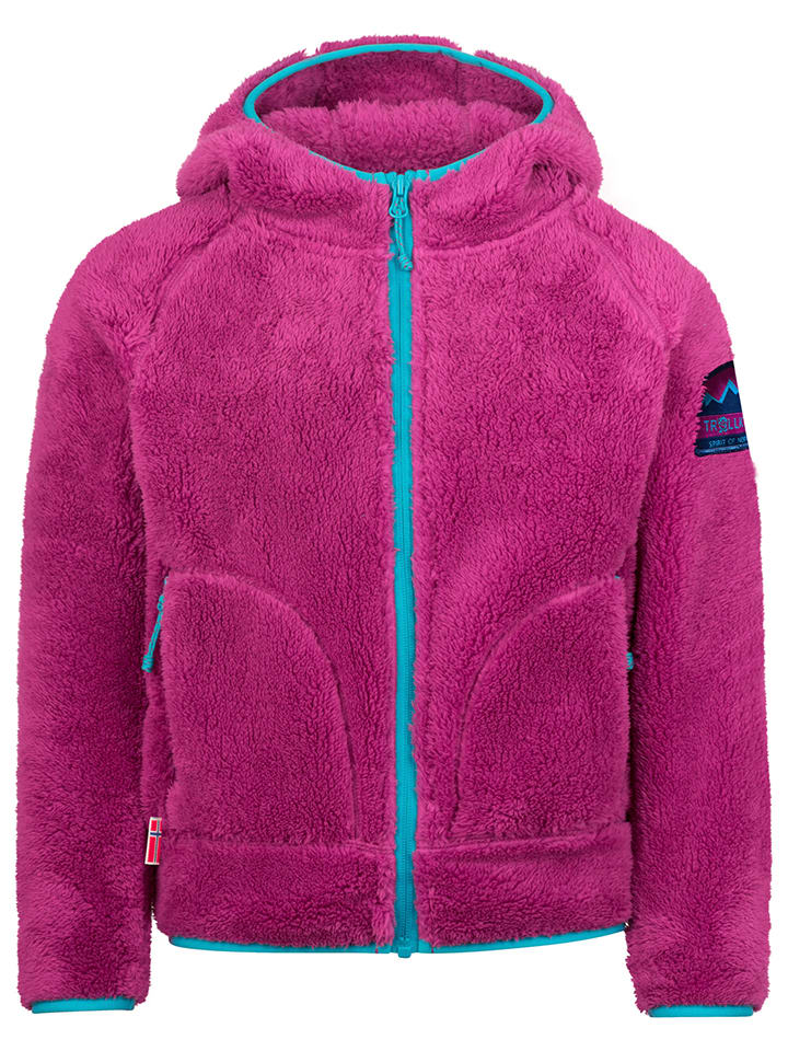 Fleecejacke "Borgund" in Pink