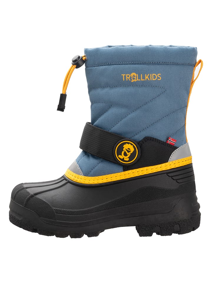 Botki zimowe "Telemark Winter Boots PRO" w kolorze niebieskim