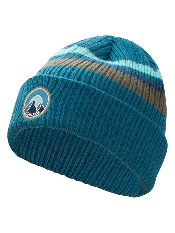 Czapka beanie "Spitsbergen" w kolorze turkusowym