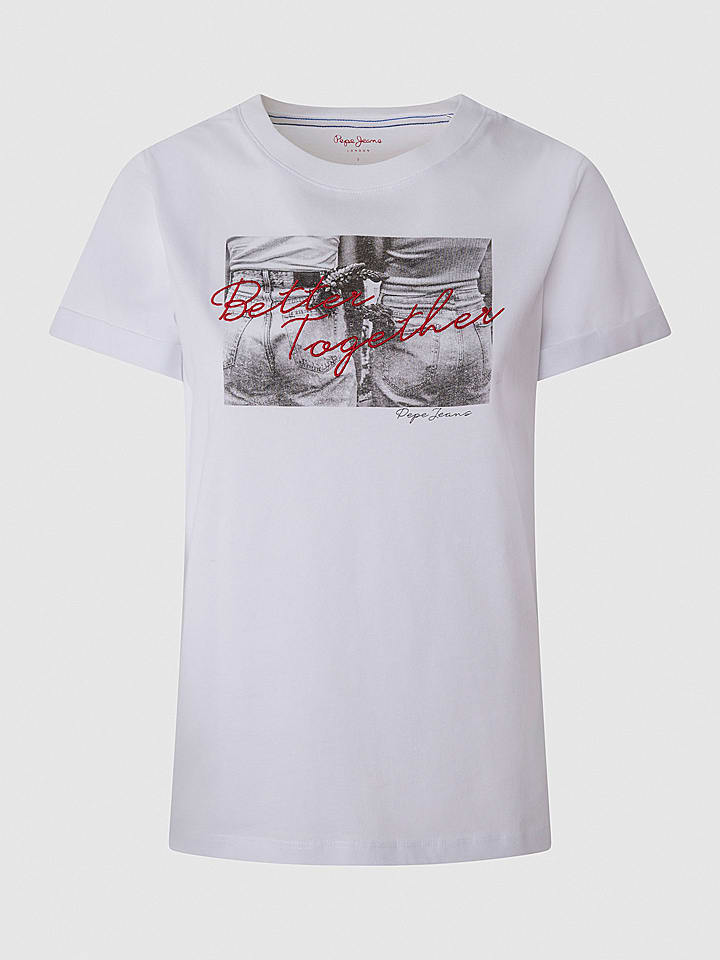 Shirt in Weiß