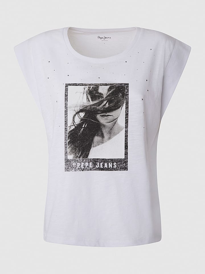Shirt in Weiß