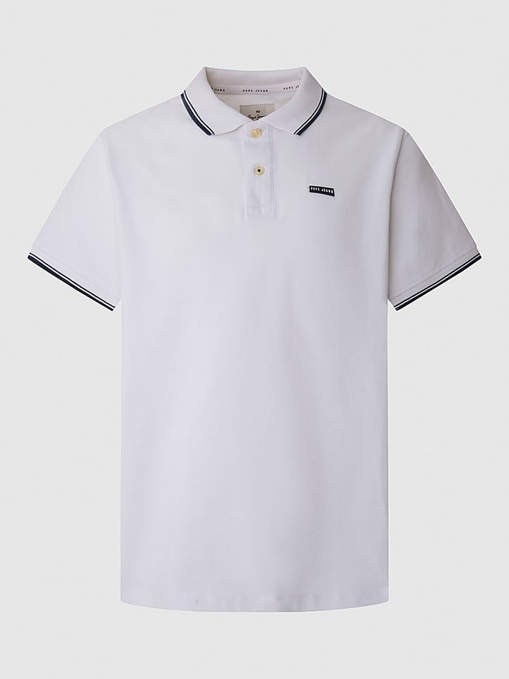 Poloshirt in Weiß