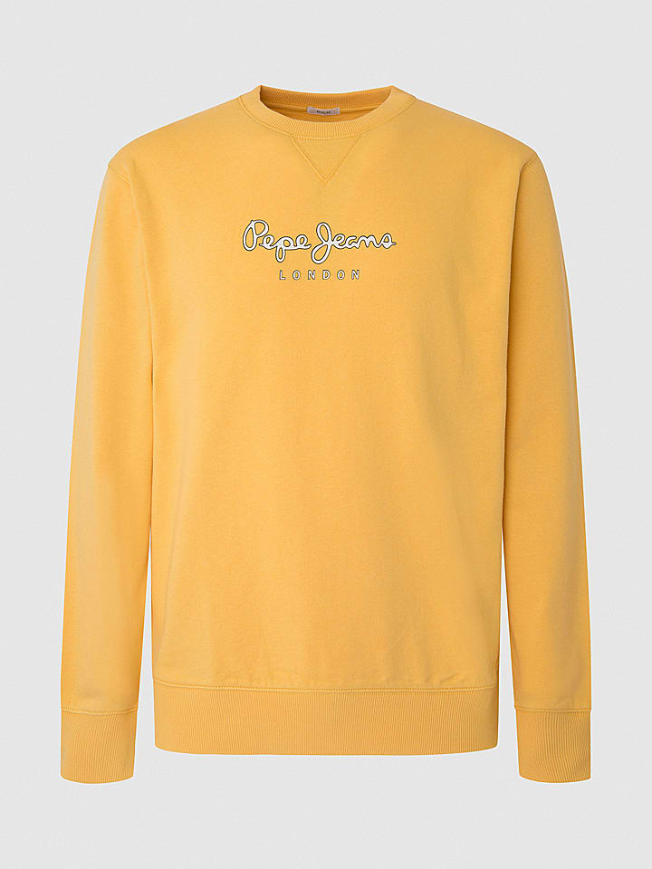 Sweatshirt in Gelb