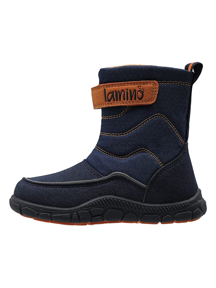 Barefootwinterboots donkerblauw