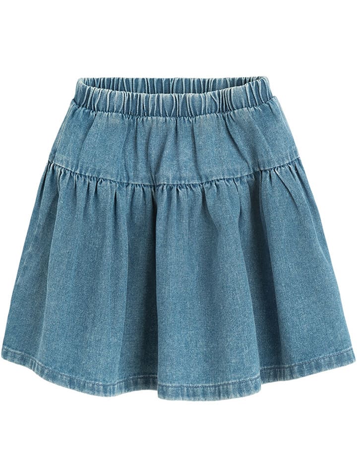 Spijkerrok blauw