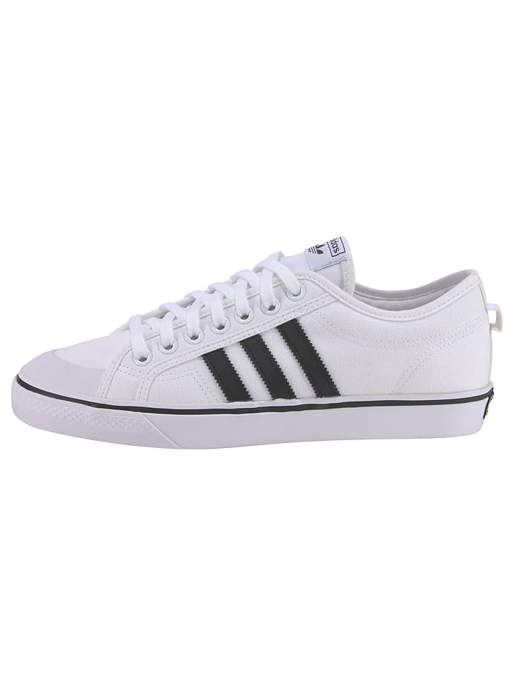 Adidas nizza weiß leder deals