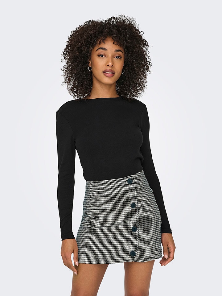 Longsleeve in Schwarz
