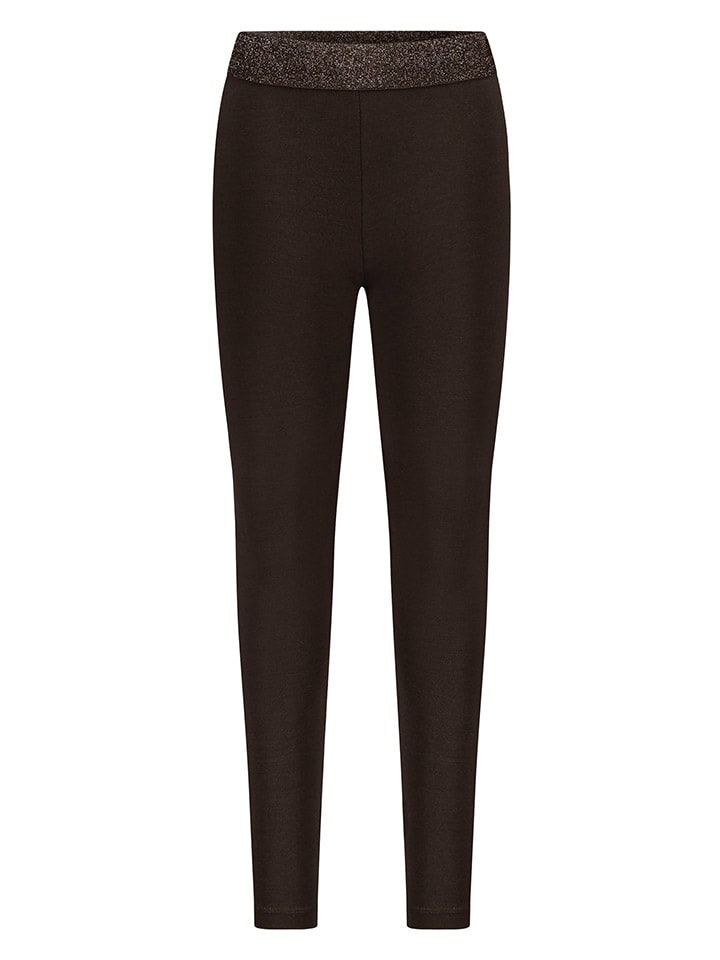 Legginsy w kolorze brązowym
