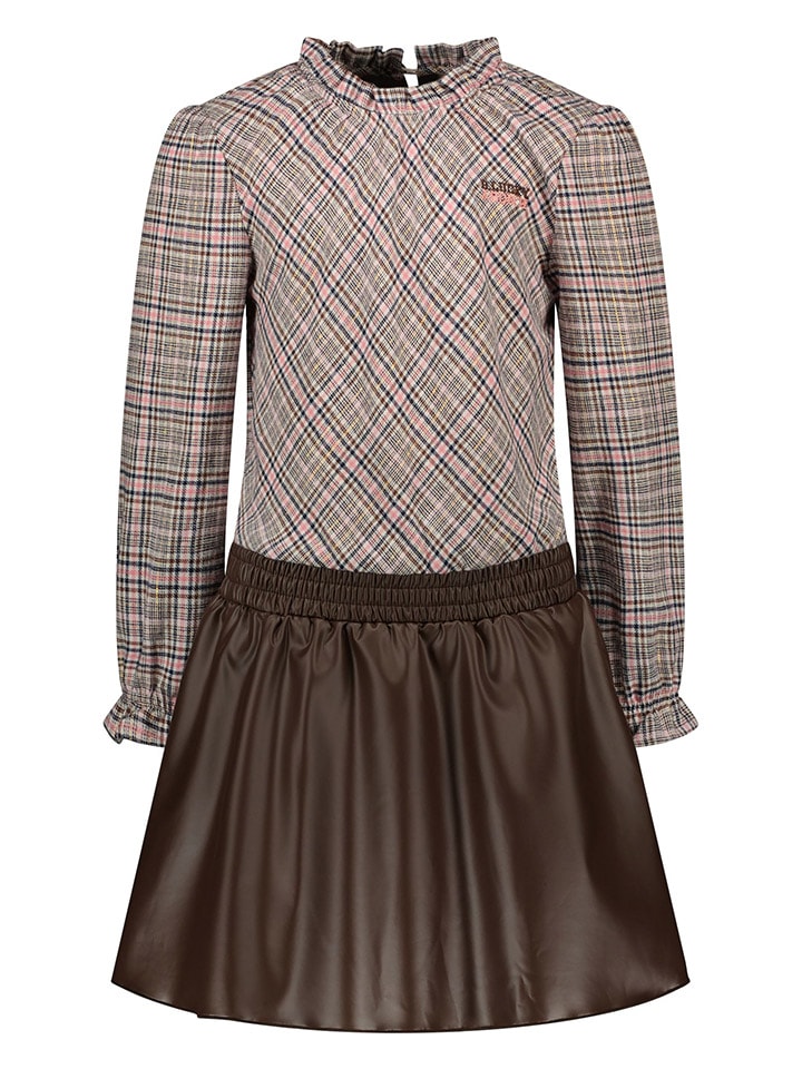 Kleid in Braun