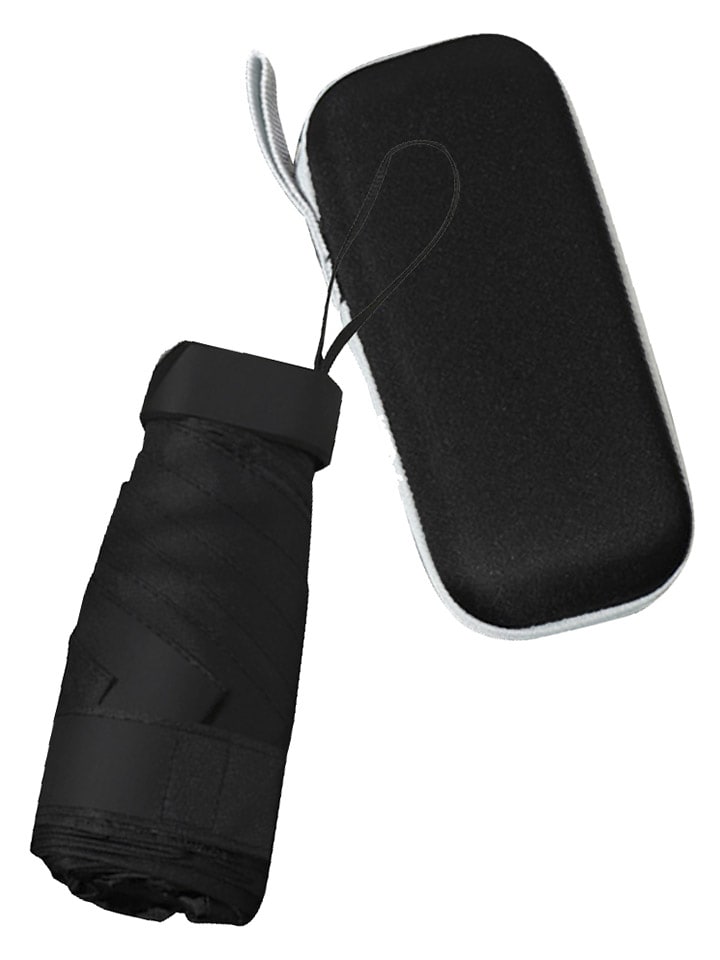 Taschenschirm in Schwarz - Ø 88 cm