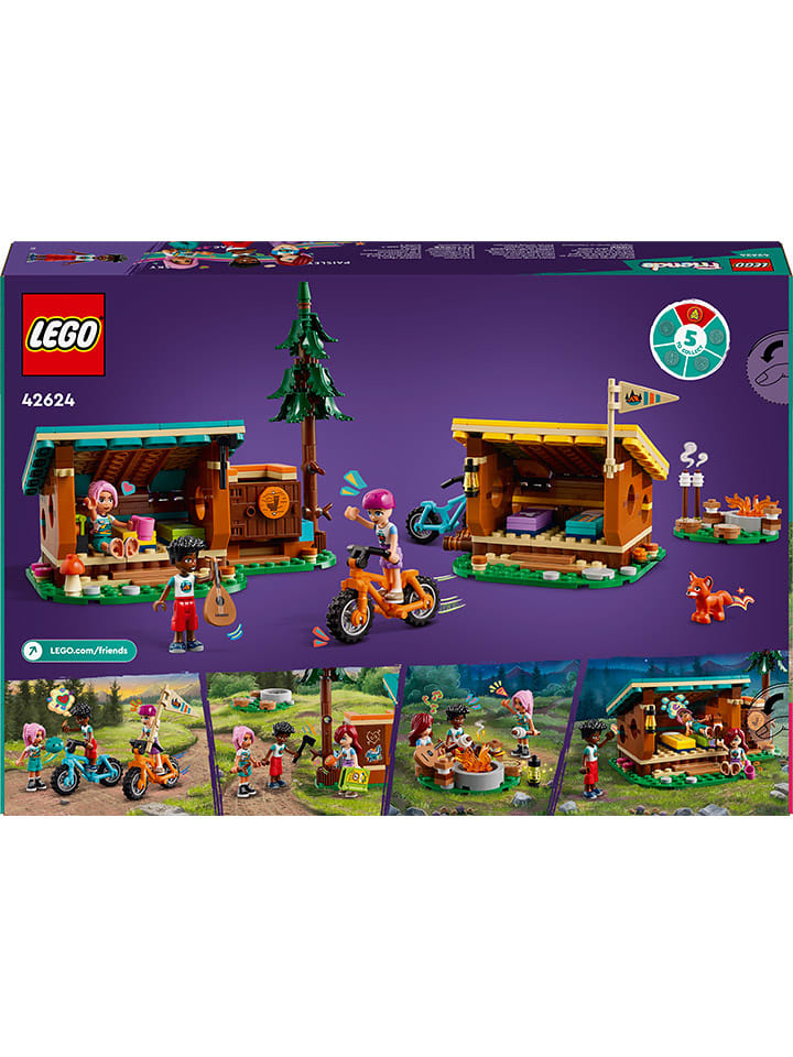 LEGO® Friends 42624 "Gemütliche Hütten im Abenteuercamp" - ab 7 Jahren