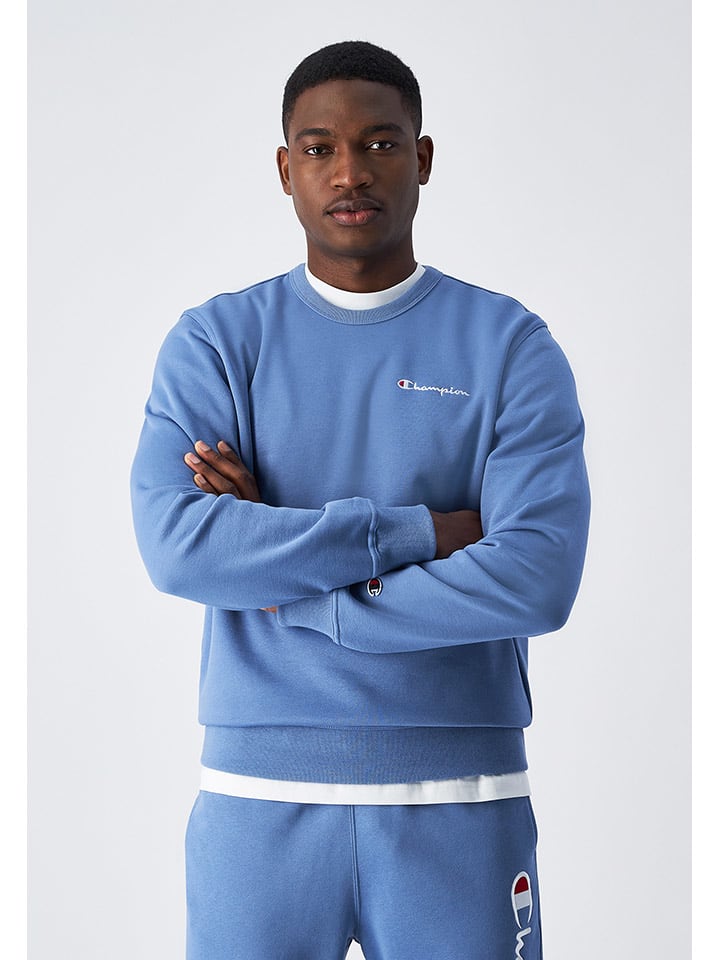 Champion Sweatshirt lichtblauw goedkoop kopen limango