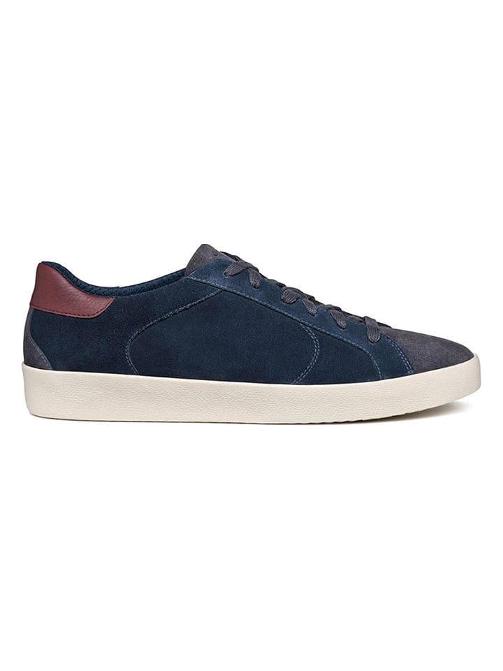Sneakersy "Warley" w kolorze granatowym