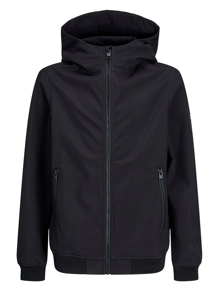 Softshelljacke in Schwarz