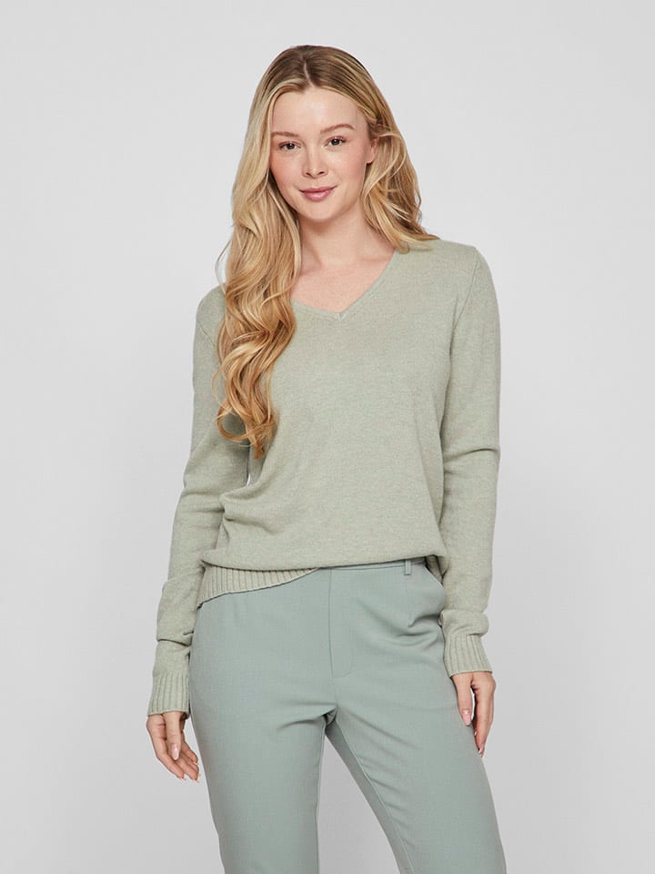 Pullover in Grün