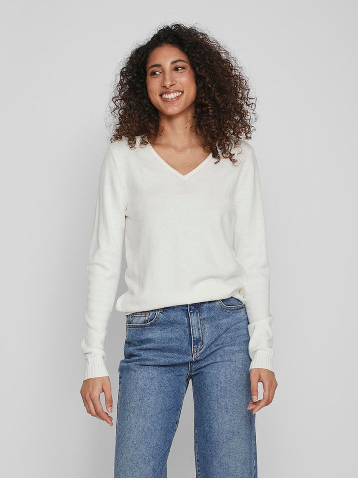 Pullover in Weiß