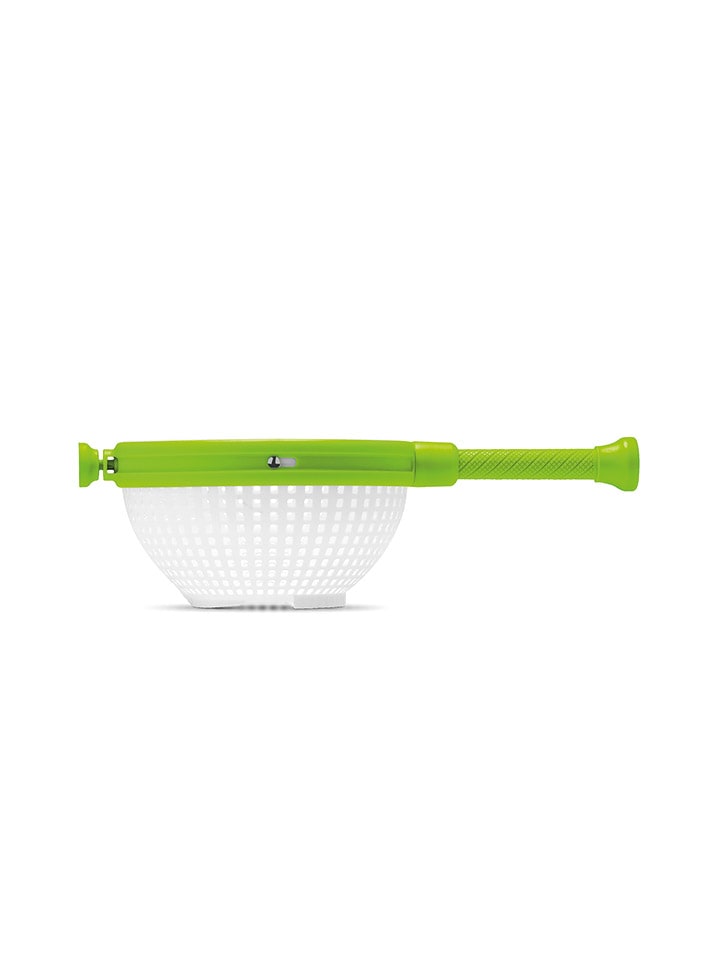 Salatschleuder ''Spina'' in Grün - (B)21,7 x (H)11,2 x (T)30,5 cm