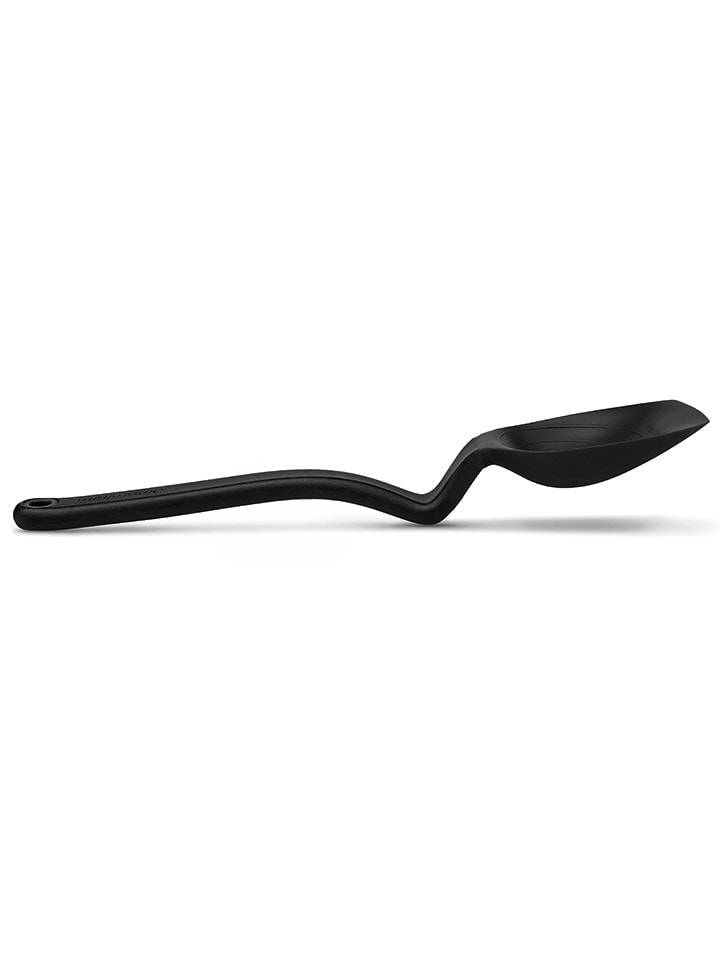 Kochlöffel ''Supoon'' in Schwarz - (L)28 cm