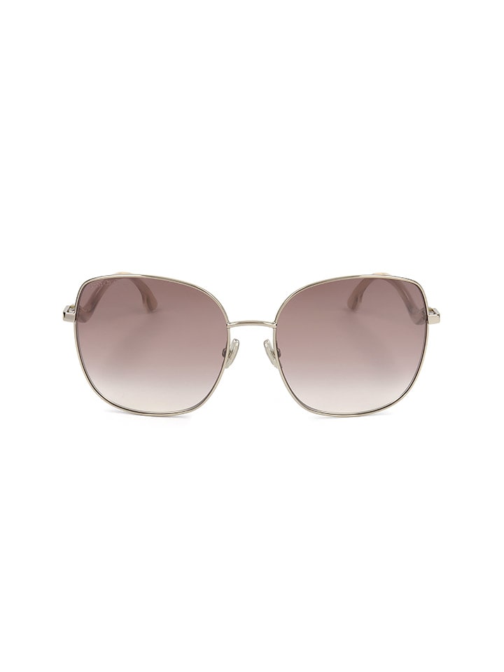 Damen-Sonnenbrille in Gold/ Rosa