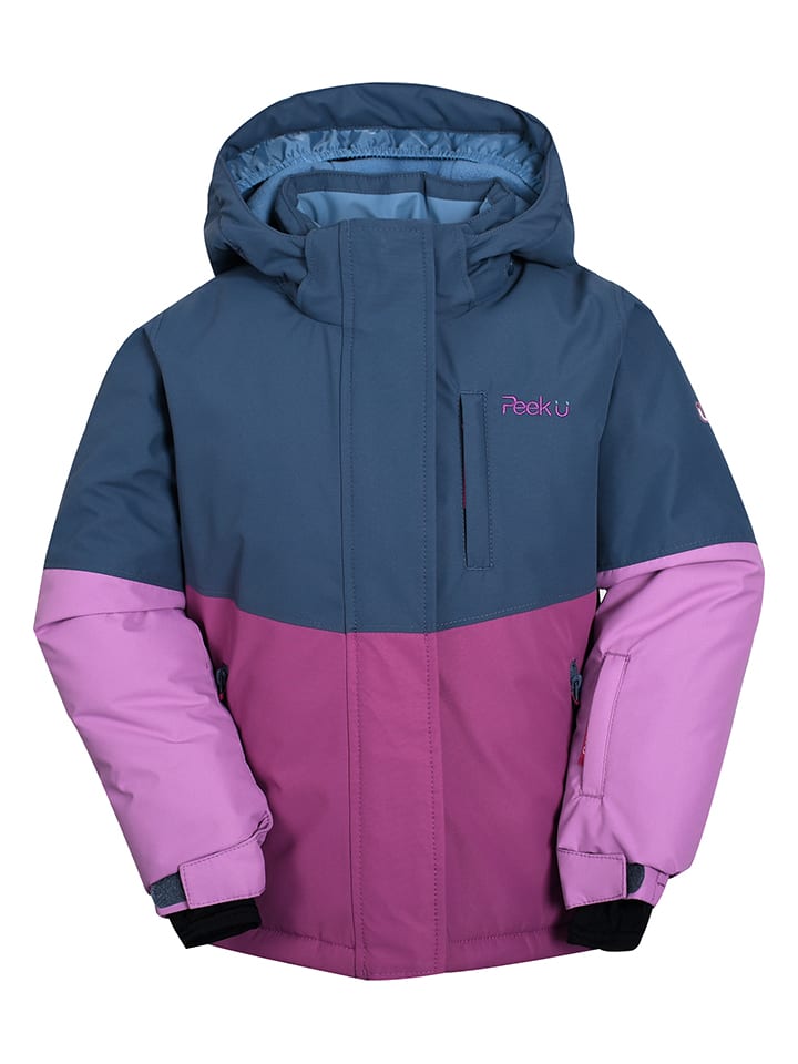 Ski-/ Snowboardjacke "Ciel" in Dunkelblau/ Lila