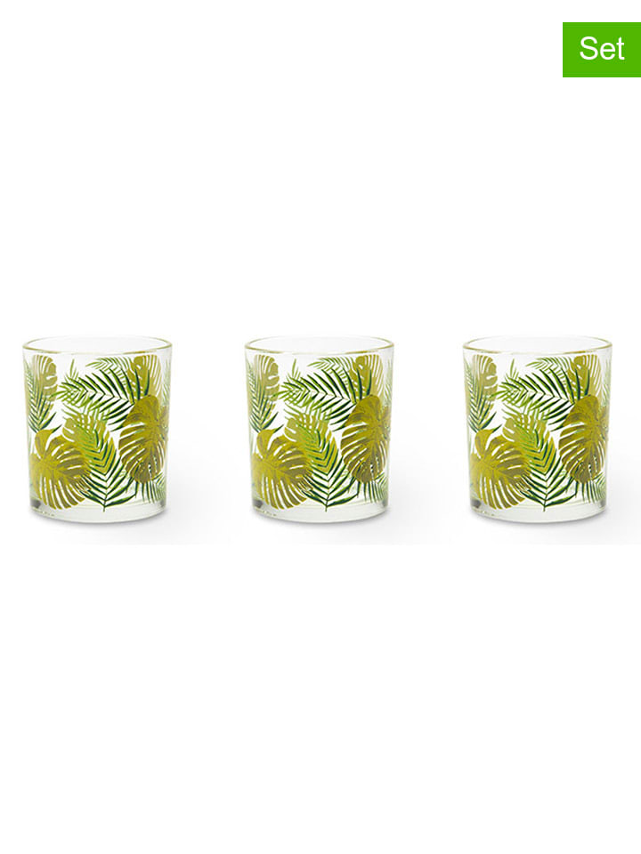 Excelsa Gläser-Set „Ocean“ – 3 Bicchieri, 22 Cl, Mehrfarbig, Spülmaschinenfest