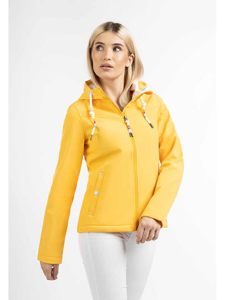 Schmuddelwedda Softshellmantel Schmuddelwedda Softshell Damen Gelb
