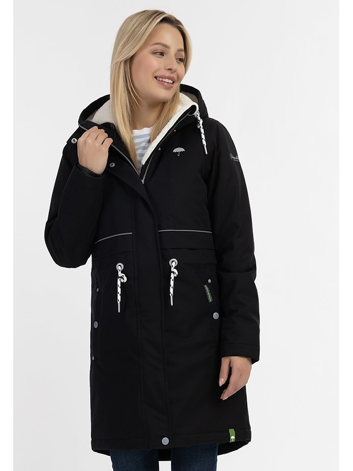 Schmuddelwedda Jacke Schmuddelwedda Winterjacke Schwarz Jacket