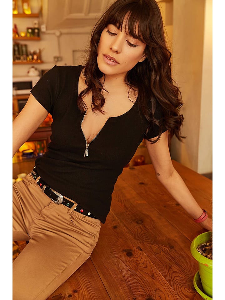 Shirt zwart