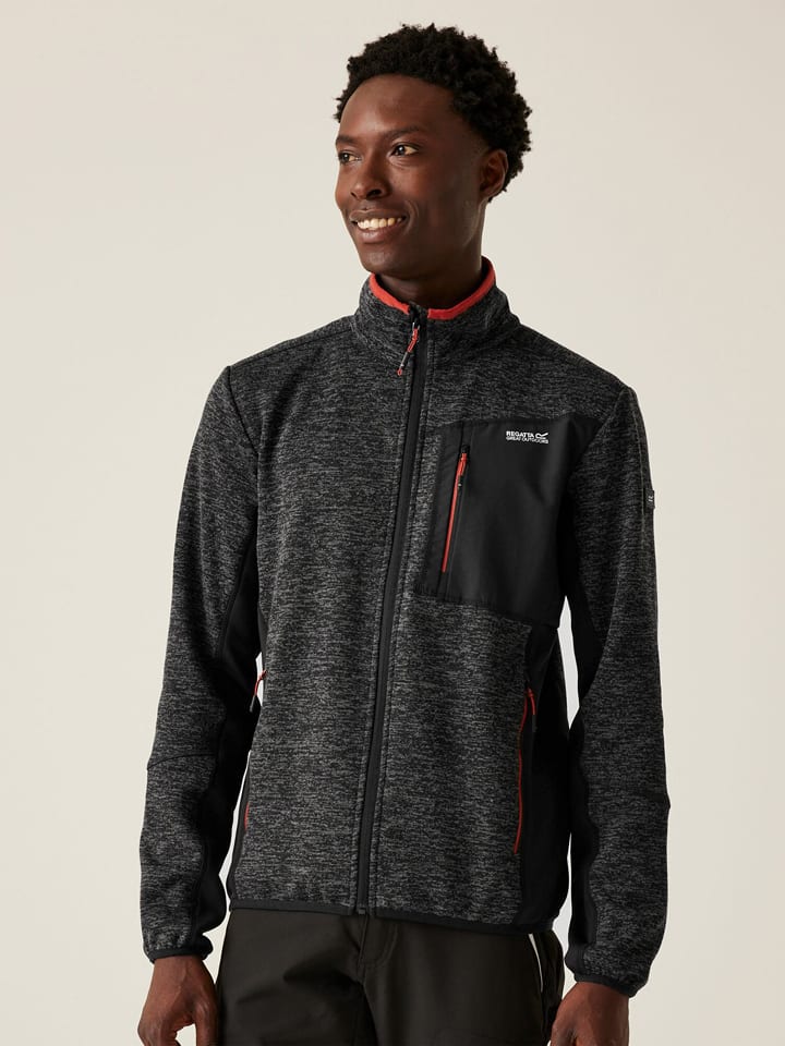 Fleecejacke "Baslinn" in Anthrazit