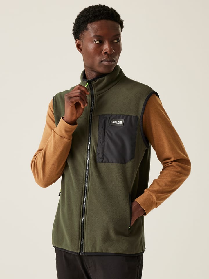 Fleeceweste "Frankie" in Khaki