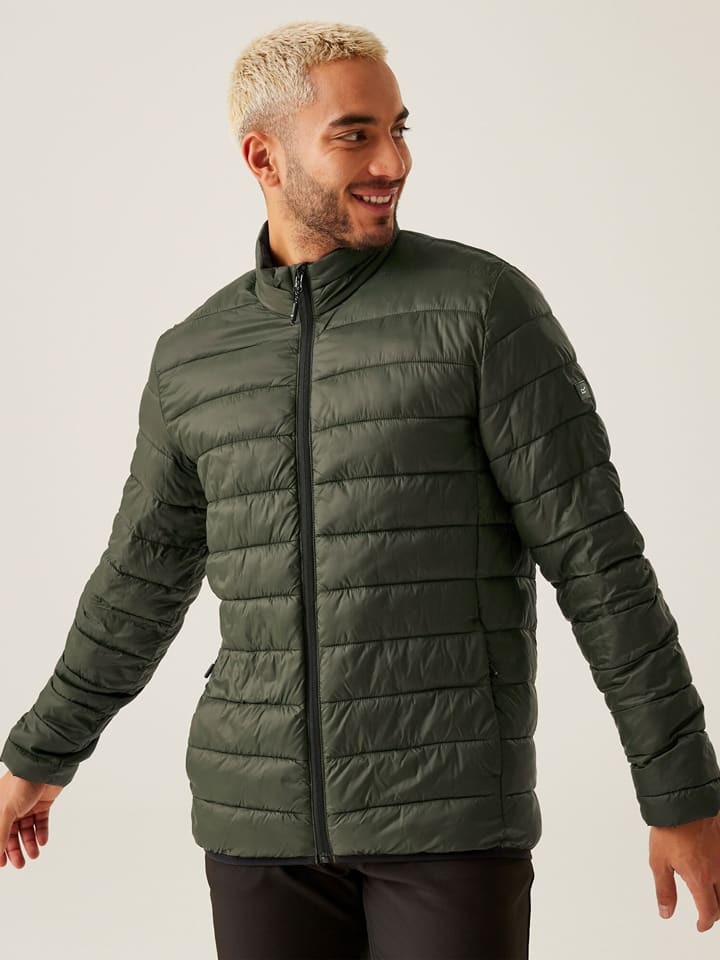 Kurtka pikowana "Marizion" w kolorze khaki