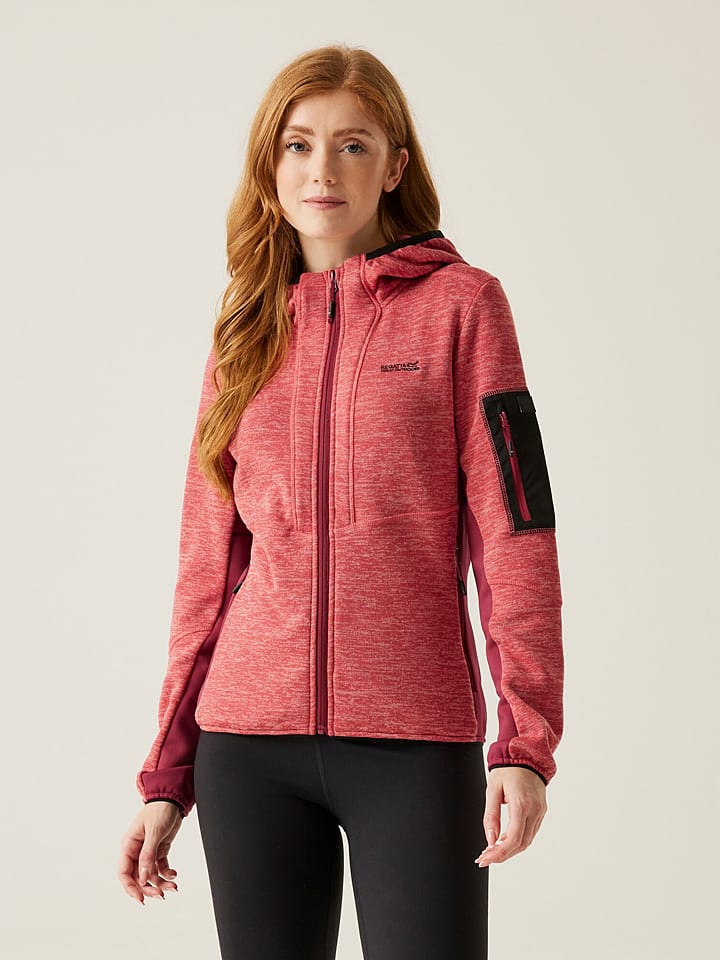 Fleece vest "Kemilia" rood
