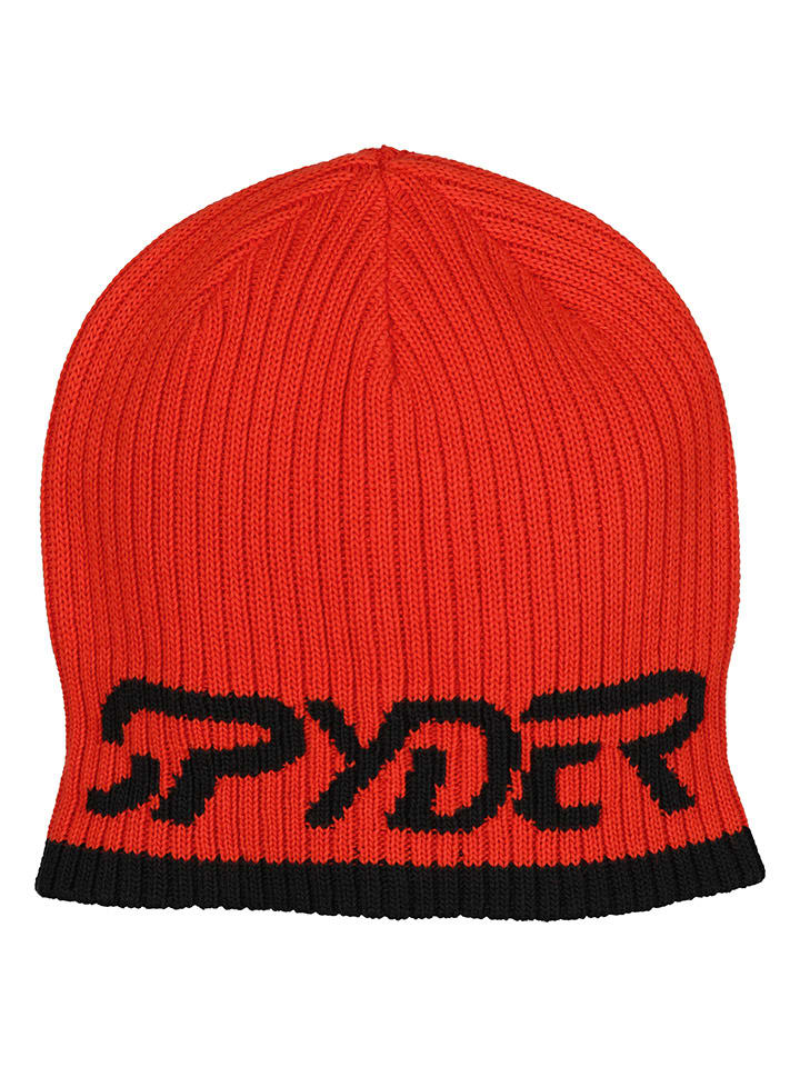 Czapka beanie "Logo" w kolorze czerwonym