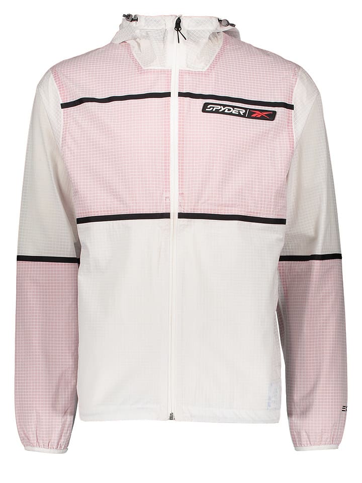 Funktionsjacke "Spy" in Rosa/ Weiß
