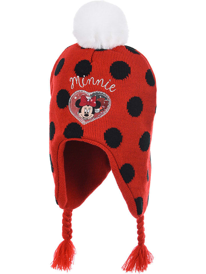 Czapka "Minnie" w kolorze czerwonym