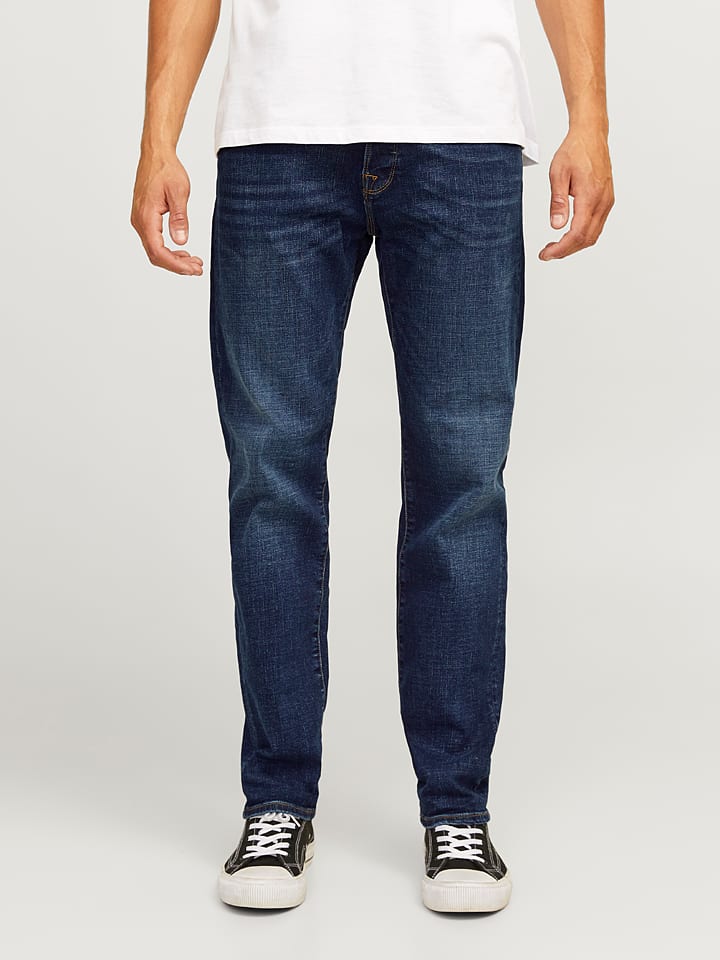 Jack Jones Jeans Mike Slim fit in Dunkelblau gunstig kaufen limango