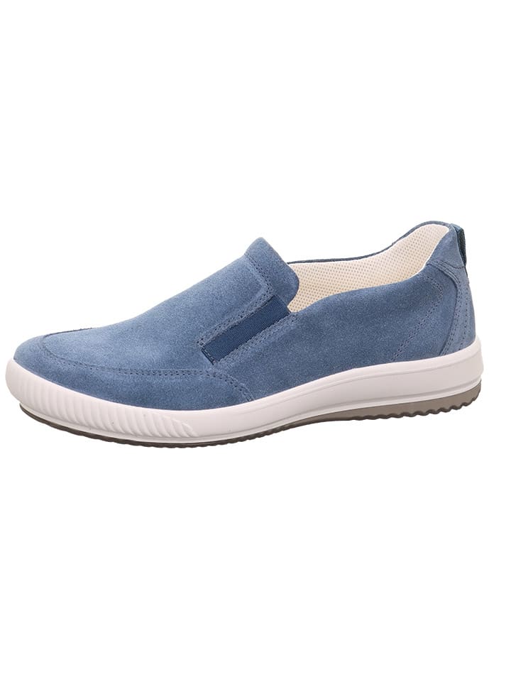 Leder-Slipper "Tanaro 5.0" in Blau