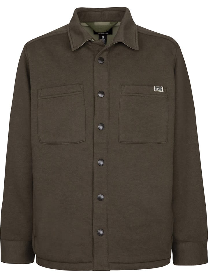 Hemdjacke in Khaki