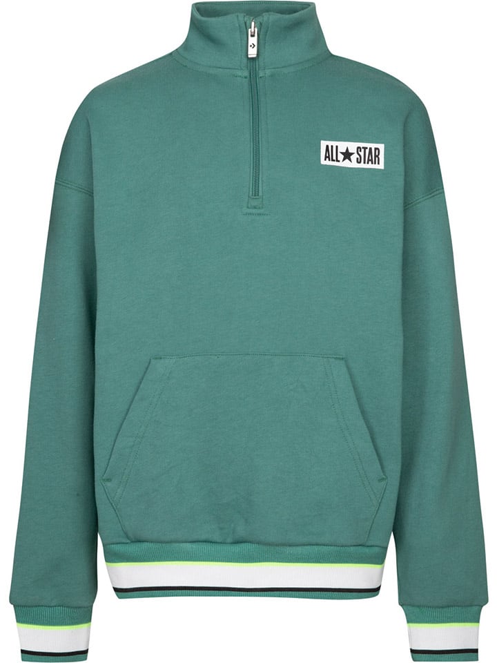 Sweatshirt in Grün